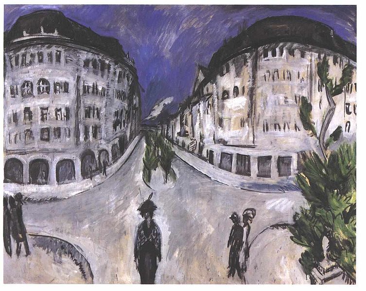 Ernst Ludwig Kirchner Street at Stadtpark SchOneberg